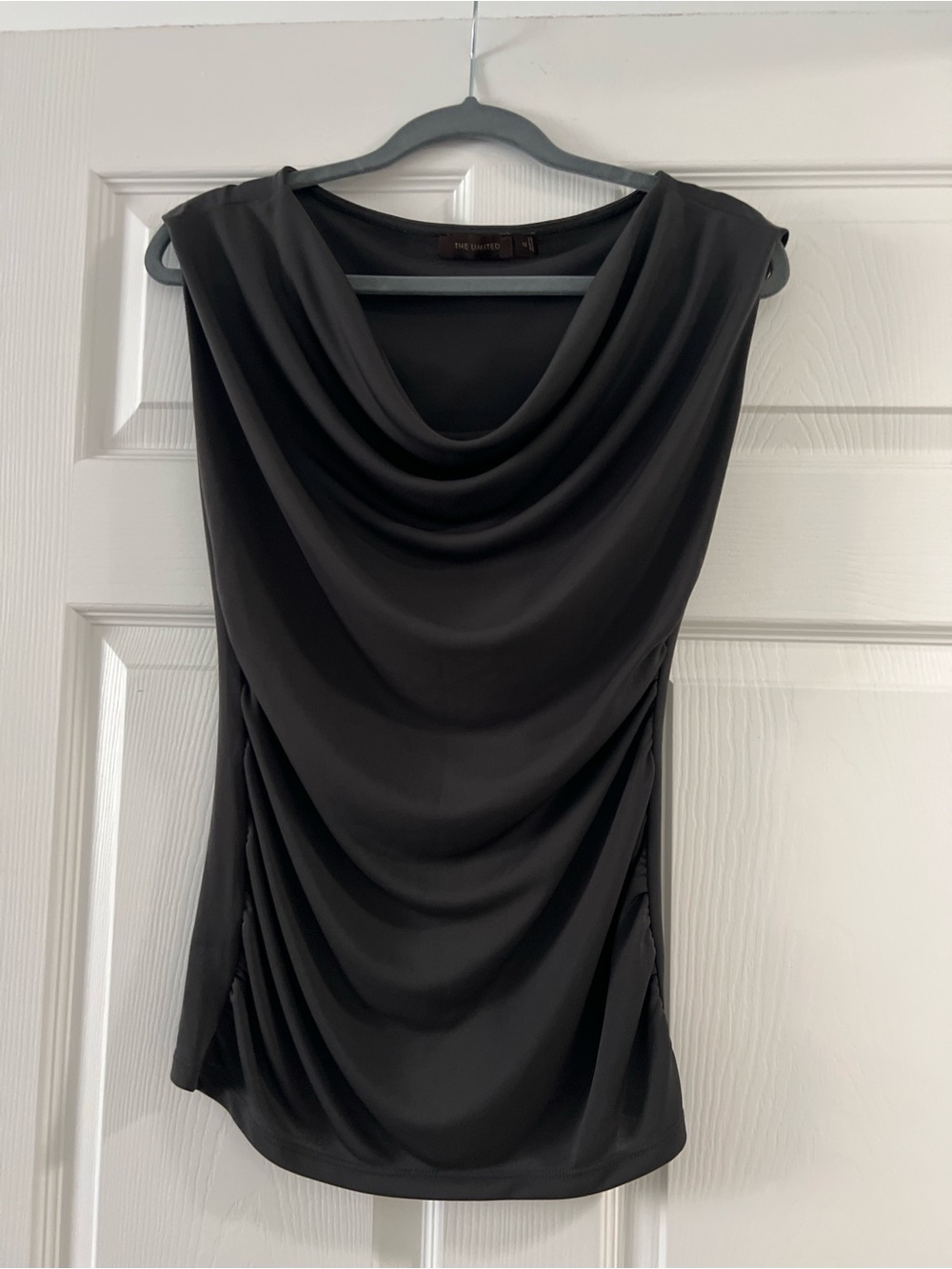 The Limited Black Cowl Neck Sleeveless Top XS
